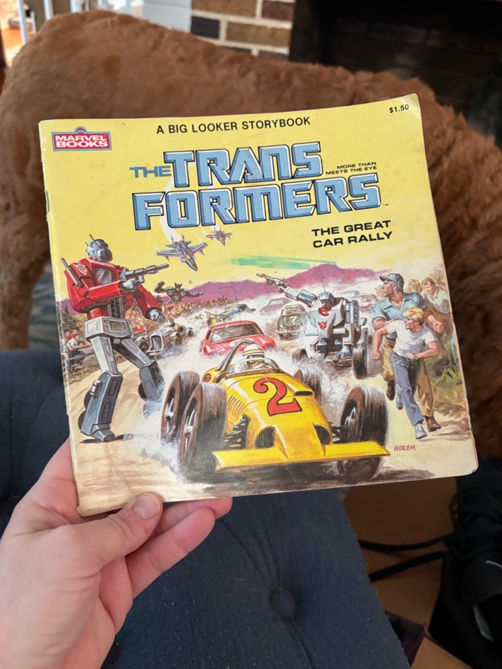 “The Transformers” Marvel Books, A Big Looker Storybook